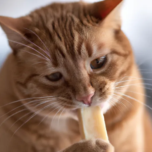 Cat eating outlet butter