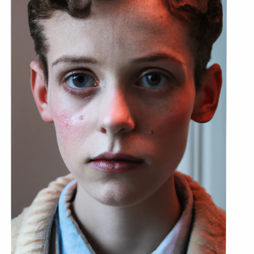 Prompt: Hyper-realistic photography of Eleven from stranger things close up shot captured by Canon eos 50d