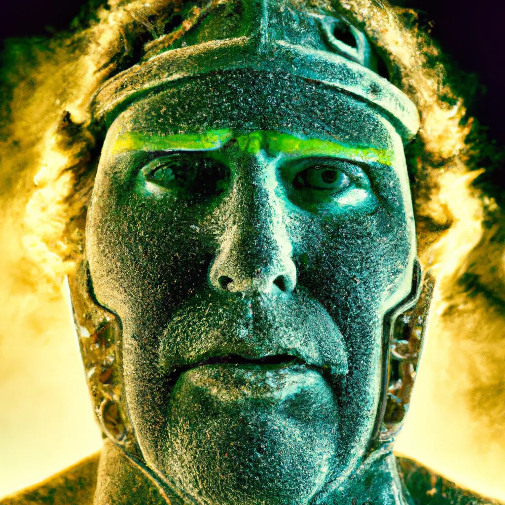 Prompt: National geographic facial frontal portrait of a nebulous dust warrior, battle armour, photographic lighting, full colour, kodachrome