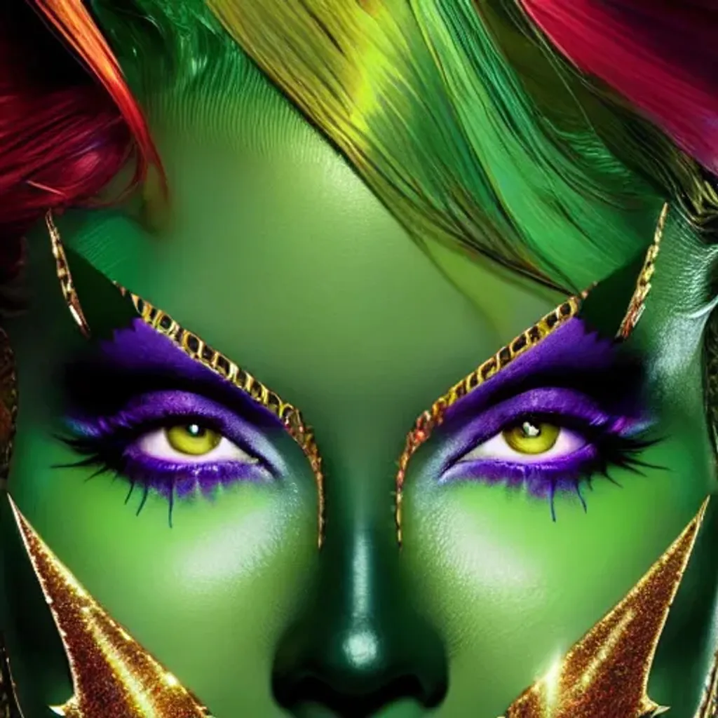 Prompt: https://cdn.openart.ai/uploads/upscaled/psychedelic-art-style-id-color-8k-professional_bAIoE1wB_upscaled.jpg, DC Comics villain, Poison Ivy Ima Thurman digital illustration, closeup, highly detailed action scene, attractive, Detailed Render, eye-candy, Breathtaking,8k resolution Greg Rutkowski, Artgerm, WLOP, Alphonse Mucha dynamic lighting hyperdetailed intricately detailed Splash art trending on Artstation triadic, professional vivid colors Unreal Engine 5 volumetric lighting, 