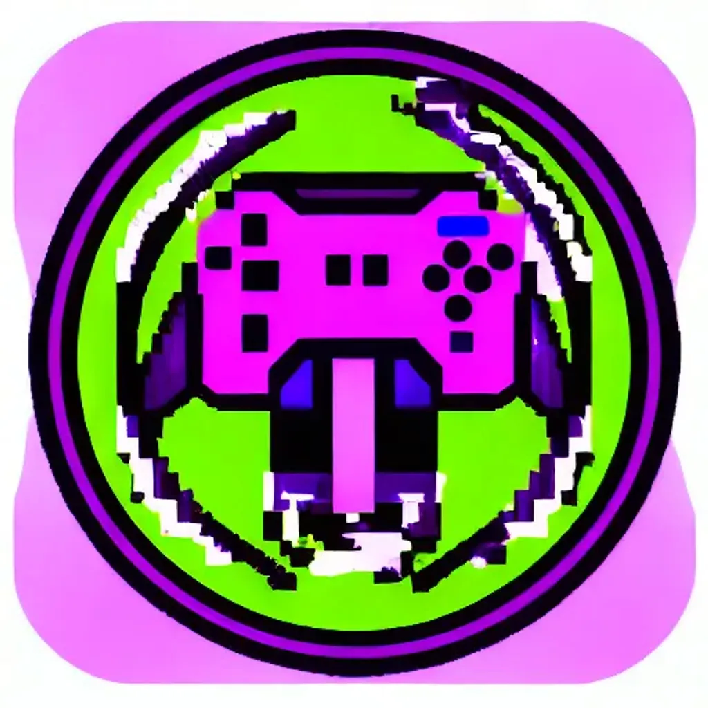 Prompt: icon, Purple Icon, X-Cross Out Symbol. video game, virtual symbol. 16bit. Centered with Black Background