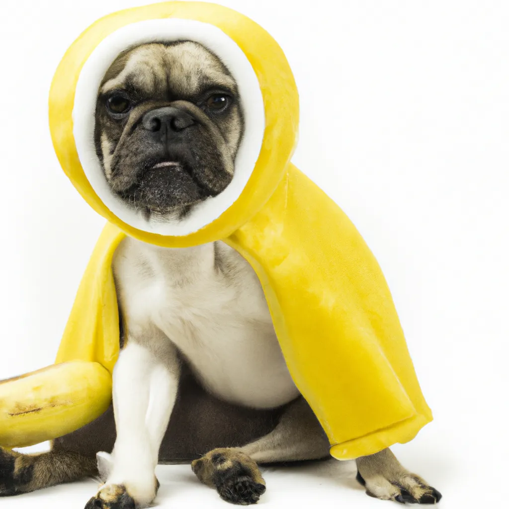 Prompt: banana pug