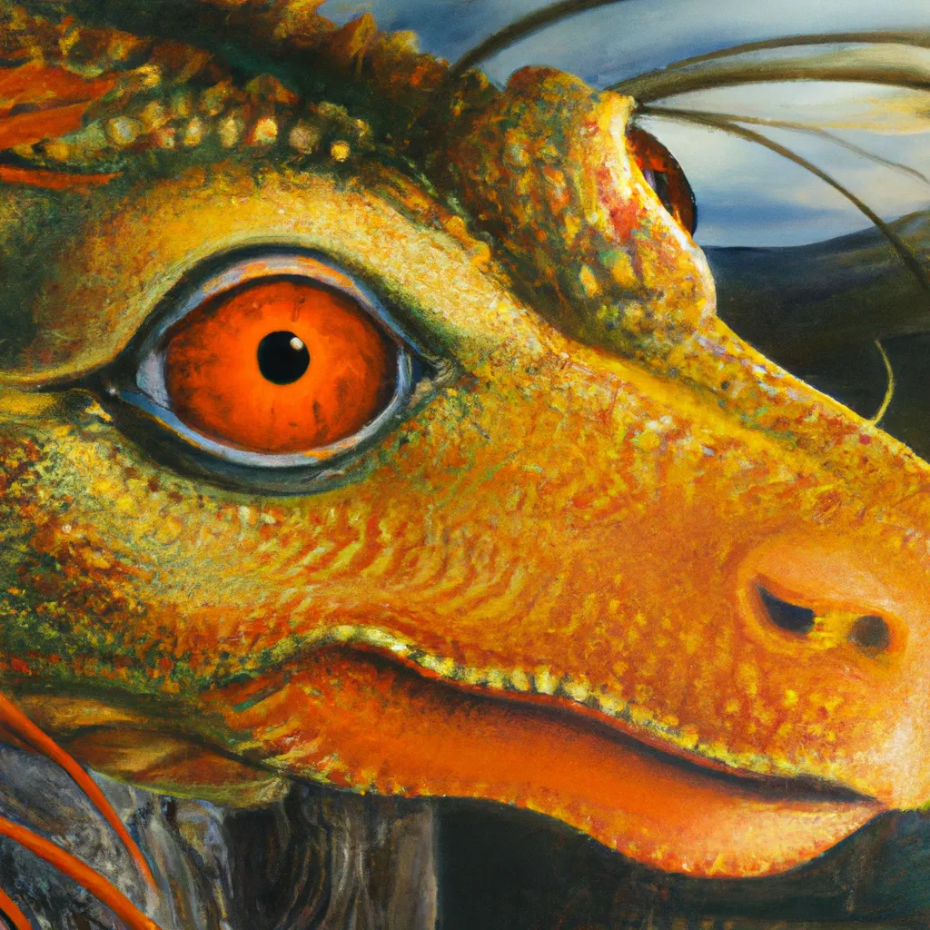 Prompt: The most beautiful dragon with nice eyes, acrylic painting by Marek Marynowski, Japanise folk art, famous met museum artwork, photorealism, fantasy movie scene, fine art photography, aestheticism