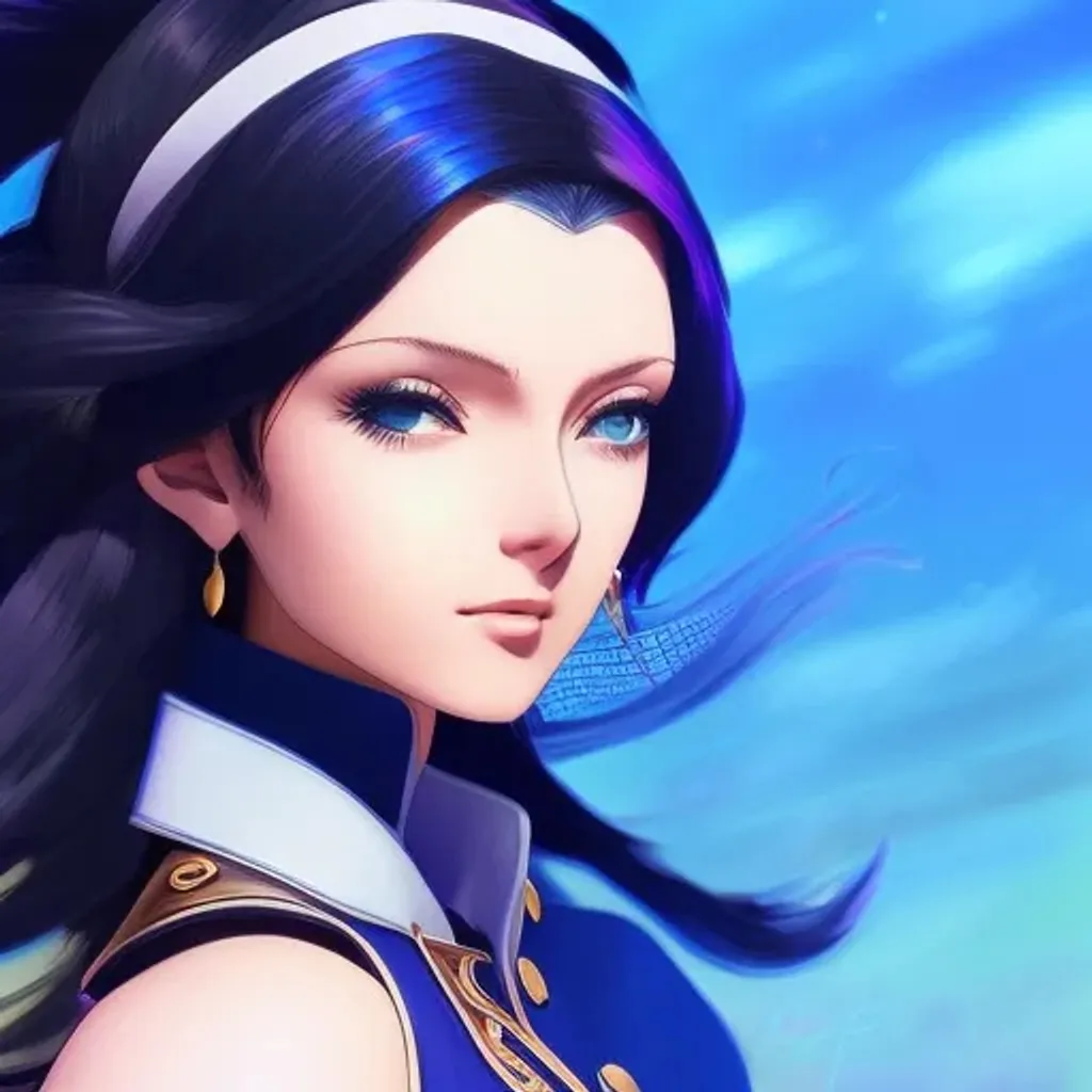 highly detailed vfx portrait of nico robin by eiichiro