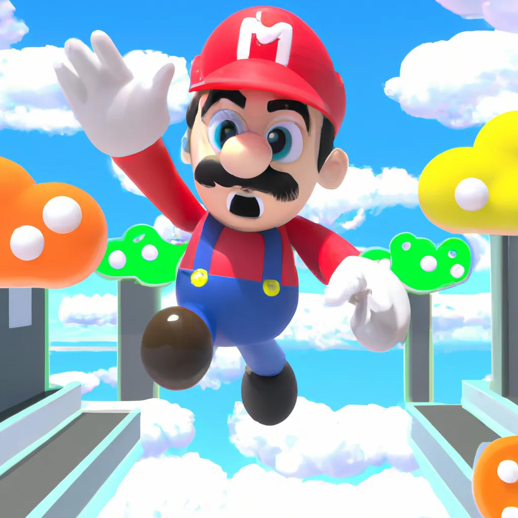 Mario in metaverse  OpenArt