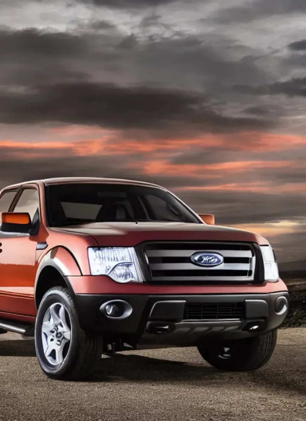 Prompt: An photograph of an 2015 Ford bakkie