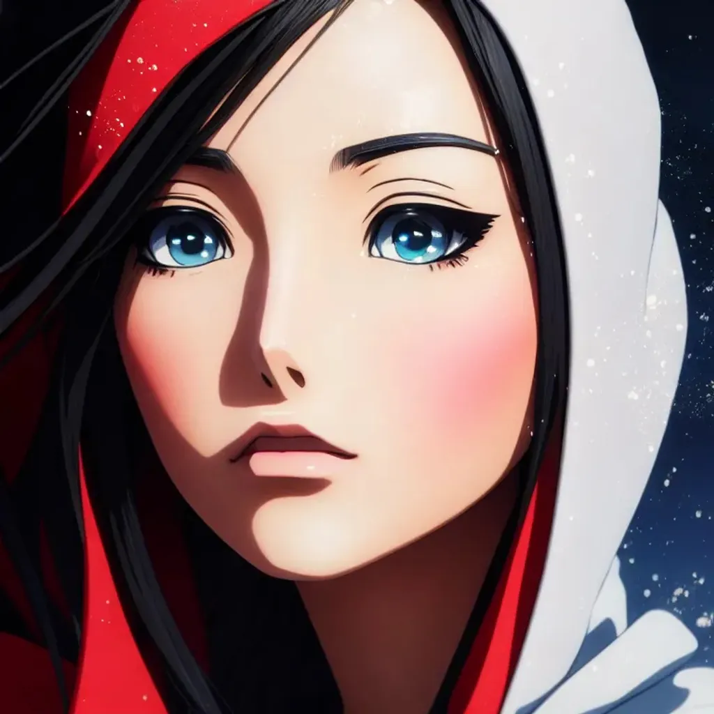 Prompt: Close-up shot composition of a stylised anime painting of a female character, a beautiful girl in a red hoodie with an unusual moody facial expression, soft pastel colours, paint splashes and brush strokes, light grey background, super highly detailed, professional digital painting, artstation, concept art, Unreal Engine 5, photorealism, HD quality, 8k resolution, cinema 4d, 3D, beautiful, cinematic by Mirrors Edge, by Ellen Jewett, by Laurie Greasley, by Frank Thorne, by WLOP, by Yoji Shinkawa