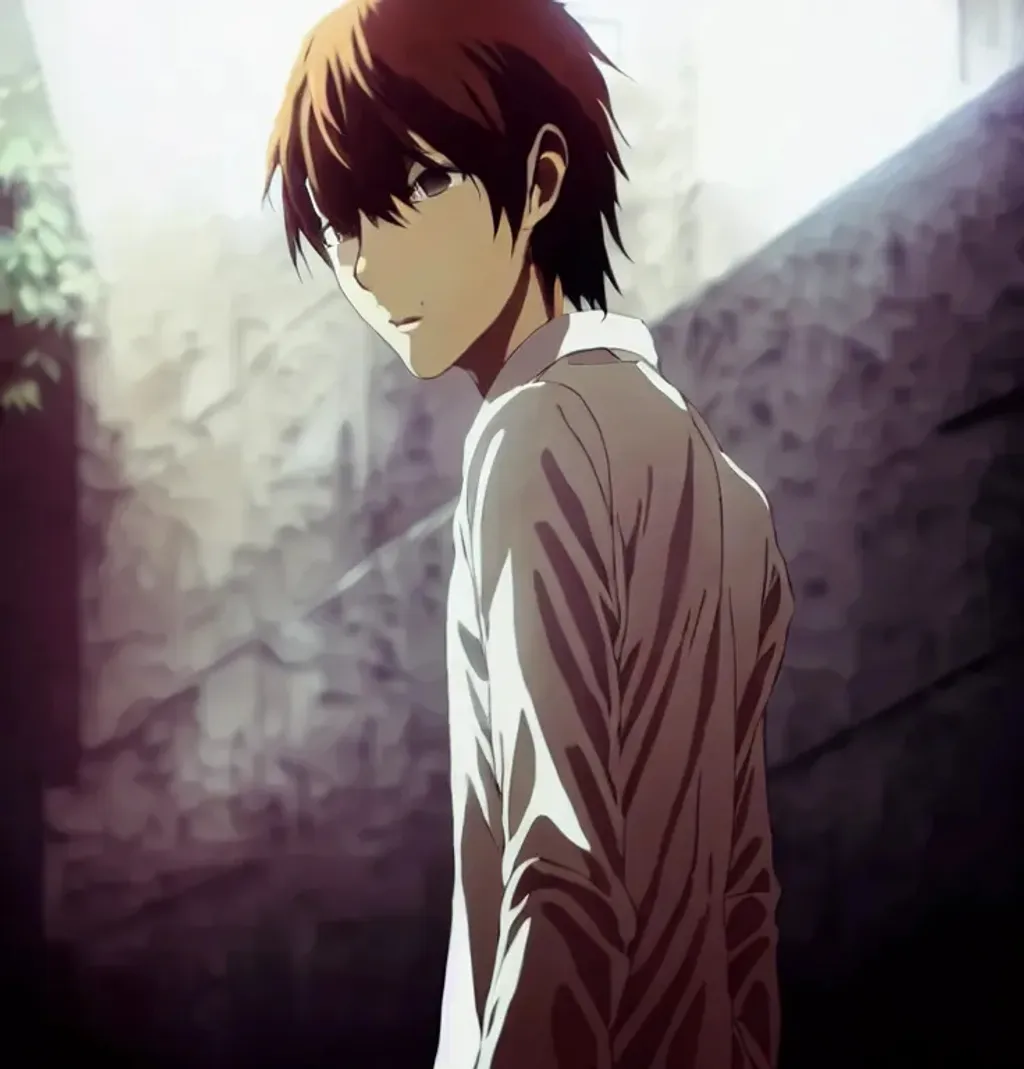 A photo of Light Yagami by Makoto Shinkai, highly de... OpenArt