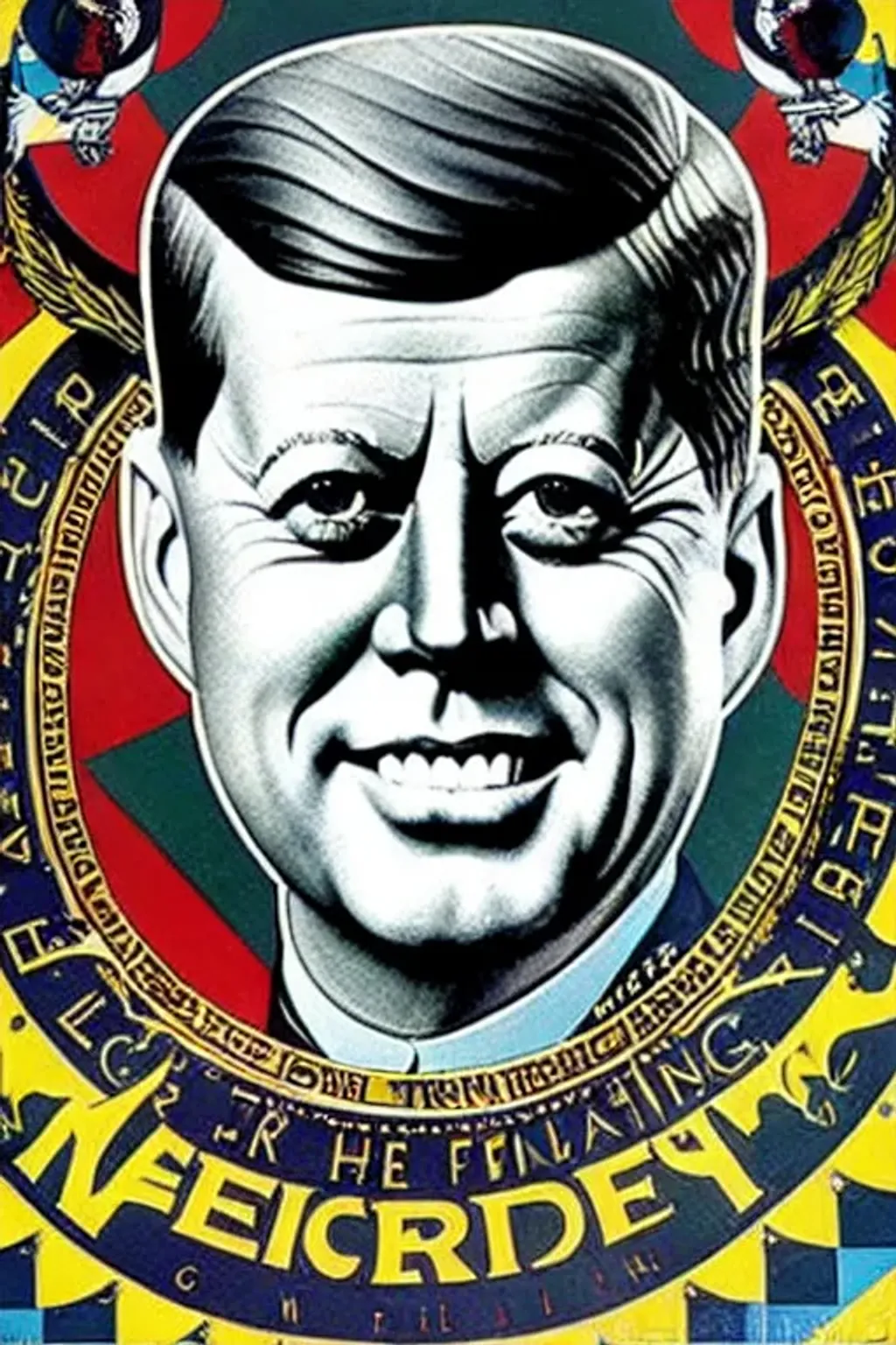 Prompt:    John F. Kennedy caricature, perfect facial features, vivid color, cinematic, epic, intricate, animated, Pixar, ((((((((perfect ears)))))), ((((((((((perfect eyes))))))), perfect nose, perfect teeth, ((((((((perfect body)))))))), ((((((((perfect hands)))))))), (((((((perfect legs)))))), (((((((perfect feet))))))), (((((((((perfect toes)))))), ((((((((((((highly detailed body)))))))), (((((((chiseled features))))))