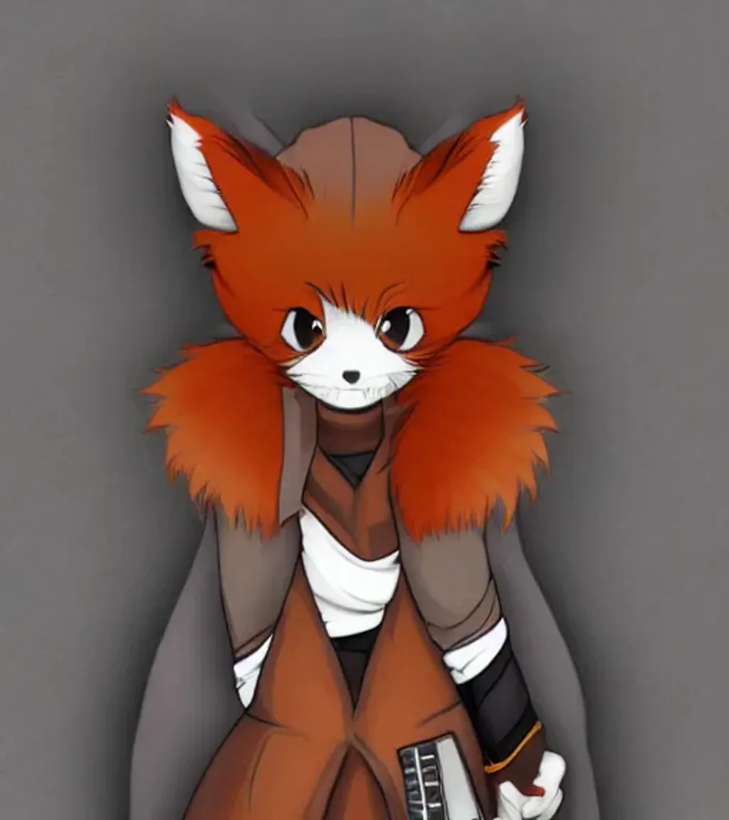 Prompt: Arthro anime Furry fox pfp 