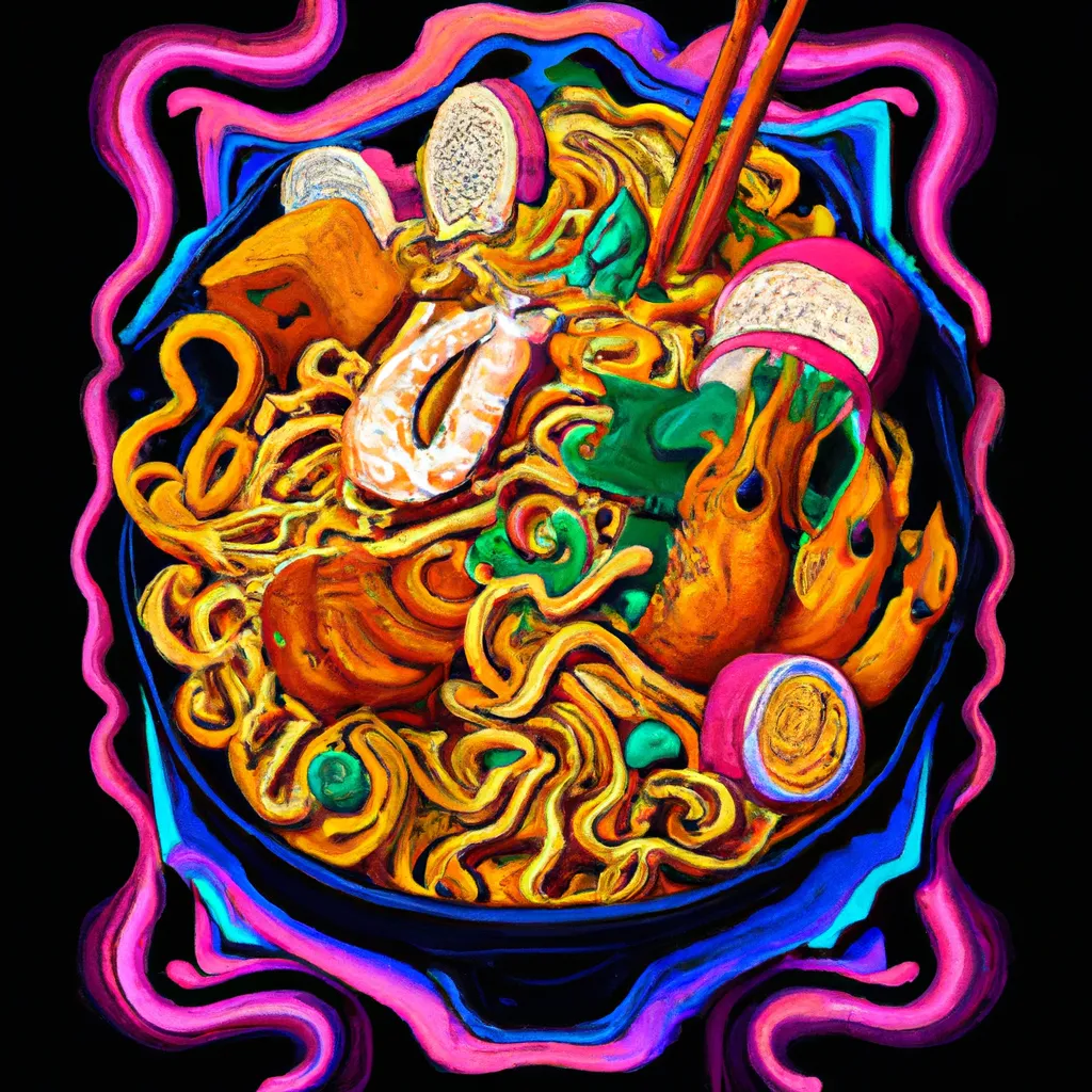 Maximalism ramen, beautiful digital art | OpenArt