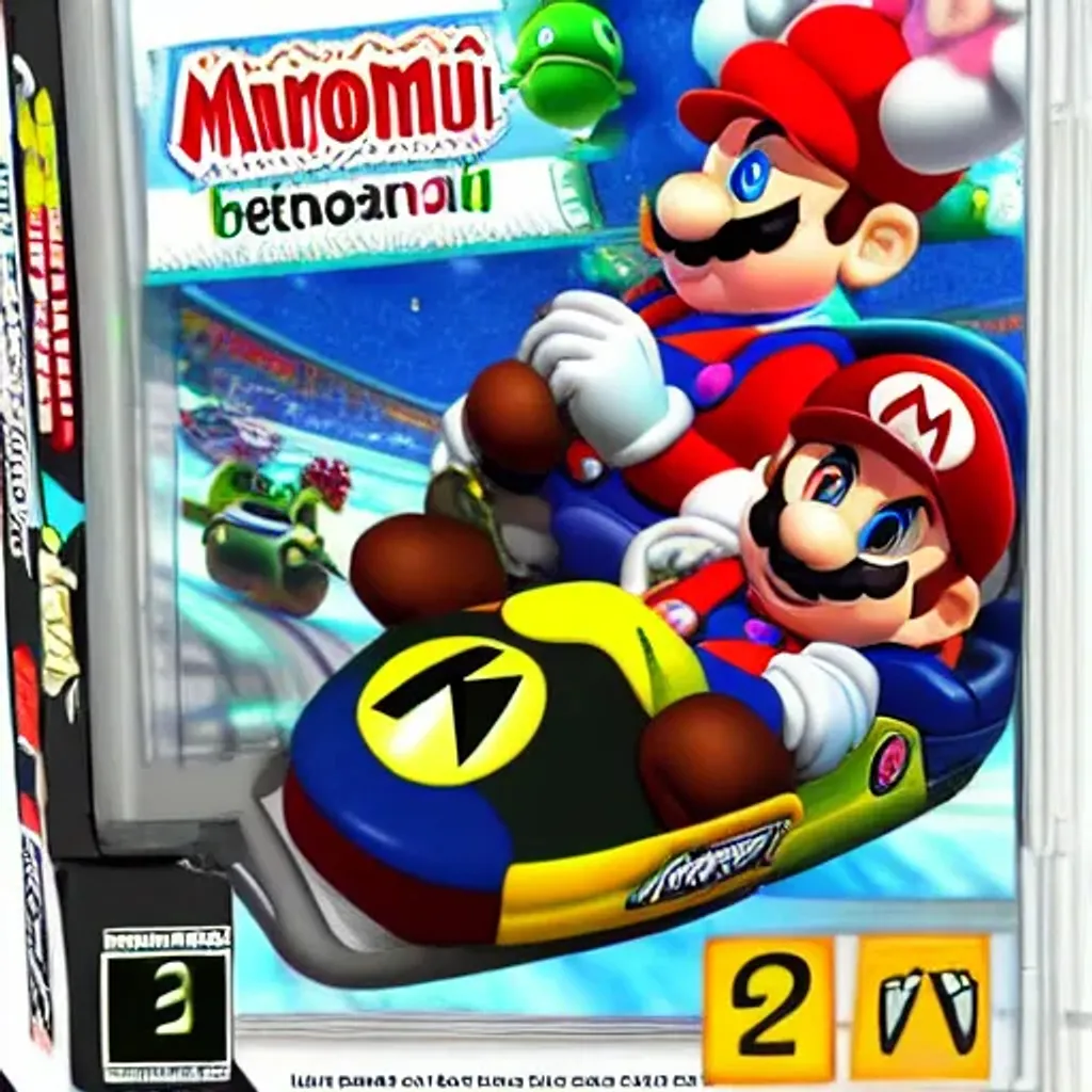 Mario Kart Ds Anatomically Correct Weee Nintendo Openart 0375