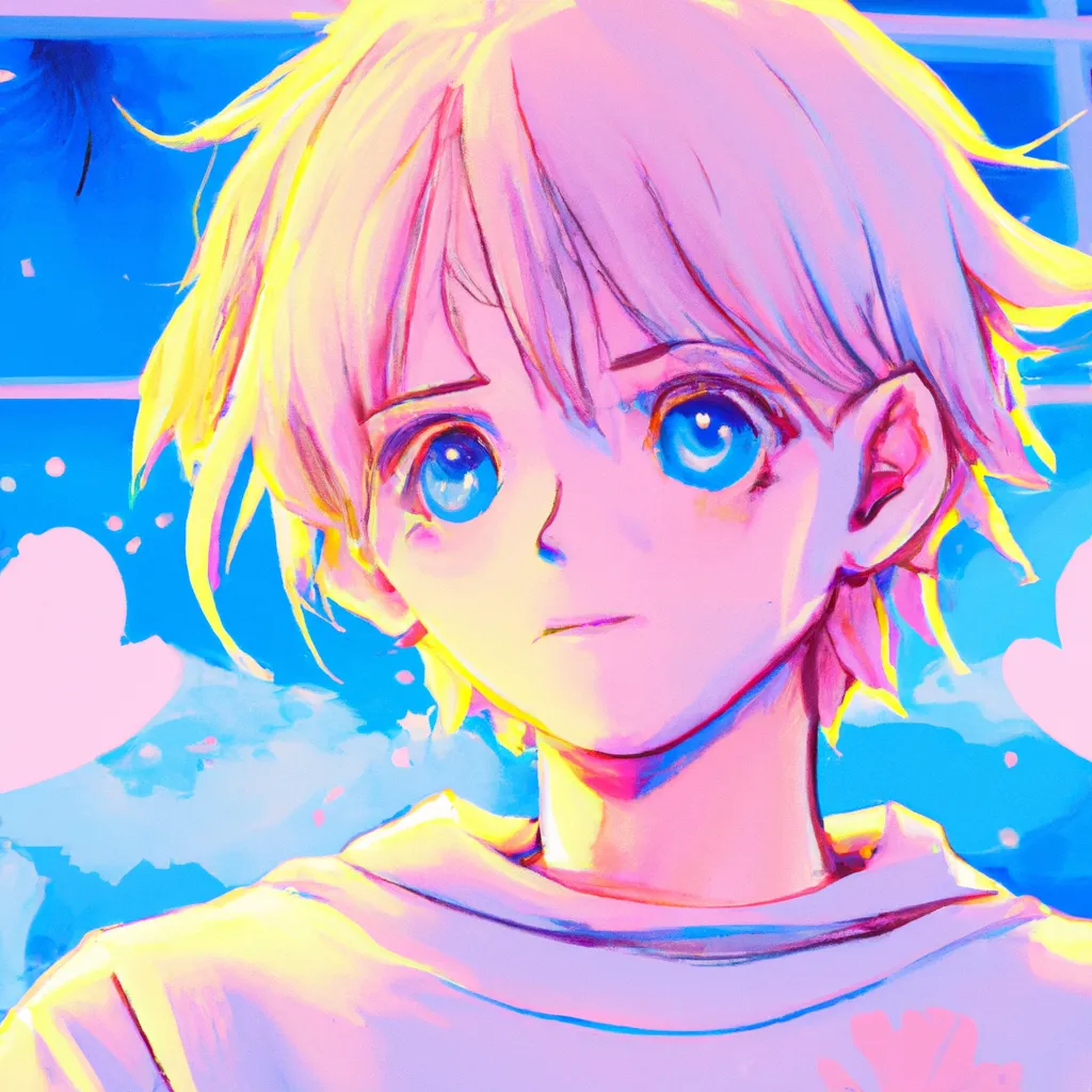 cute anime character, soft boy, shy boy, short boyis... | OpenArt