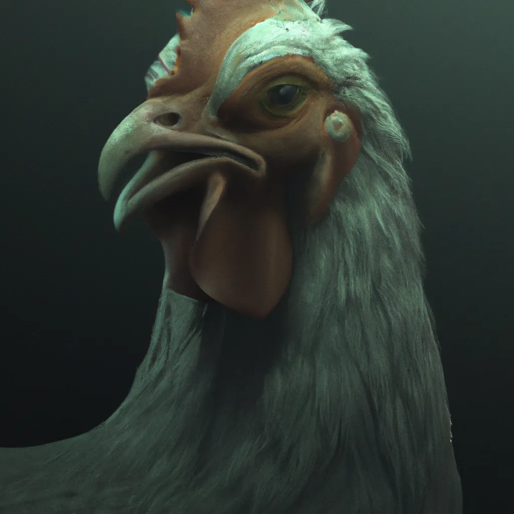 A Chicken headed humanoid Animatron - OpenDream