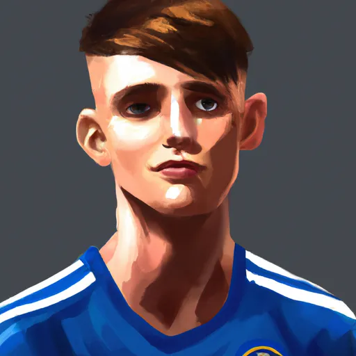 Prompt: Mason Mount (footballer), digital art