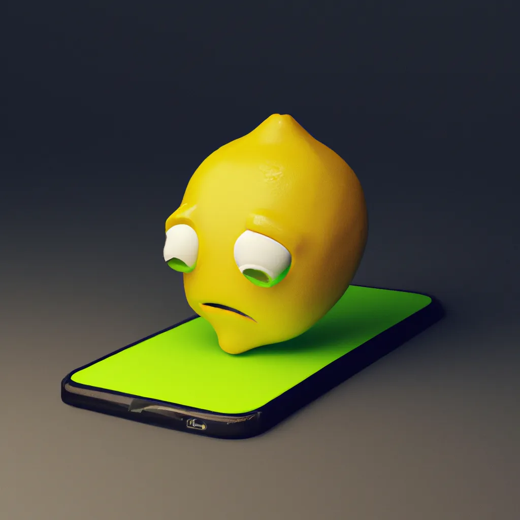 Prompt: lemon, iphone emoji, artist interpretation, concept render, 3d render, rendered in unreal engine, studio lighting, rendered in octane, trending on artstation, artstation 3d, artstation render, artstation unreal engine, 4k, 8k