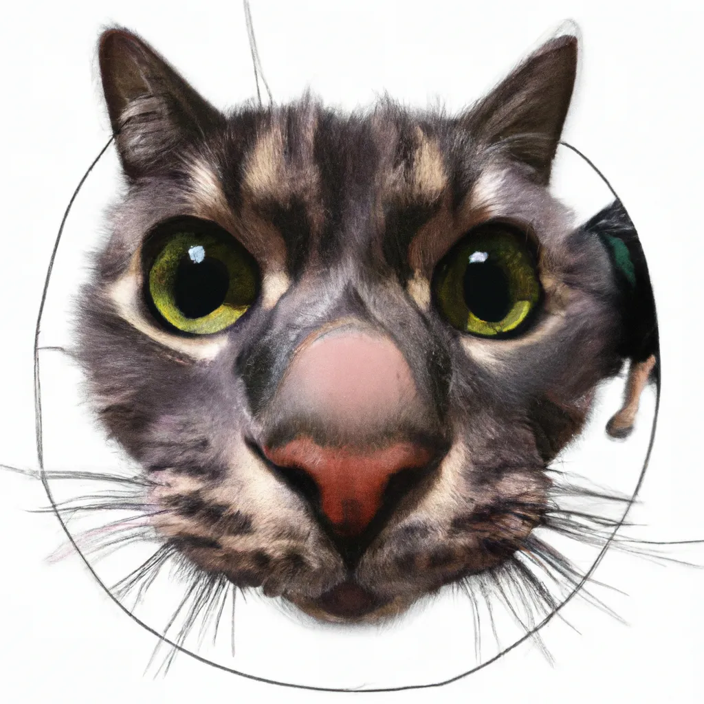 Prompt: Cat sniffing the camera, fisheye lens, realistic