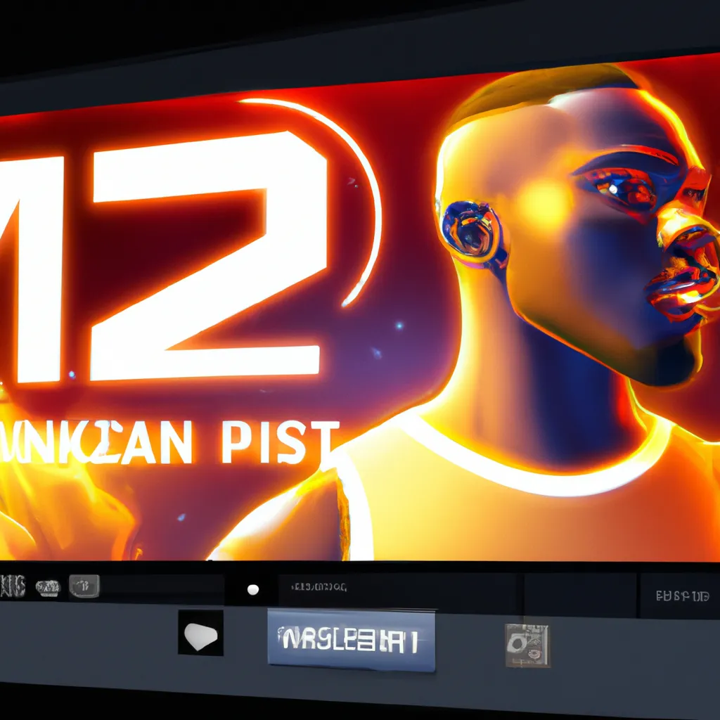 Prompt: nba2k22 game