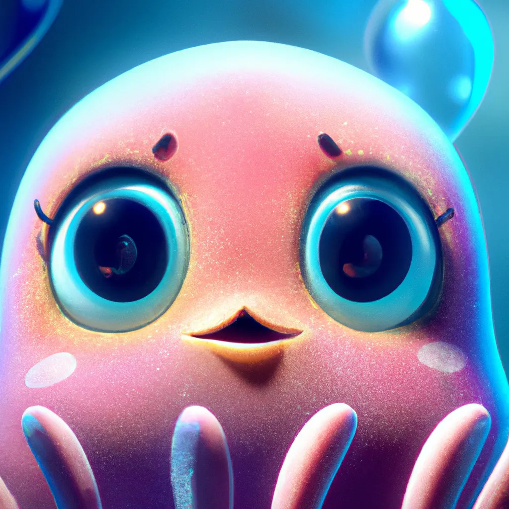 Prompt: cute kawaii🐙 digital Art, perfect composition, cinematic lighting, beautiful detailed insanely detailed, 8 k artistic photography, photorealistic concept art, cinematic perfect light, award - winning photograph, masterpiece