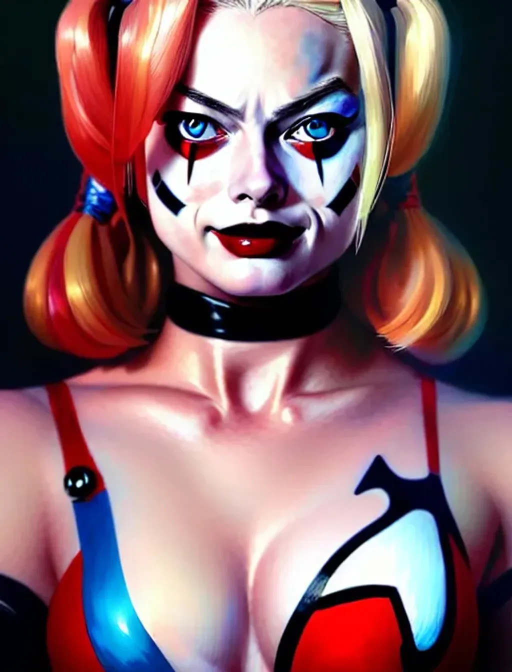 A Realistic Anime Portrait Of Margot Robbie As Harle OpenArt