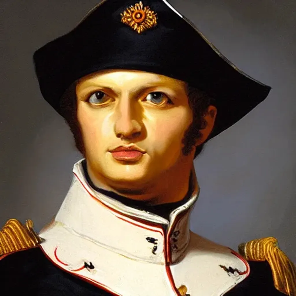 Prompt: Napolean Painting