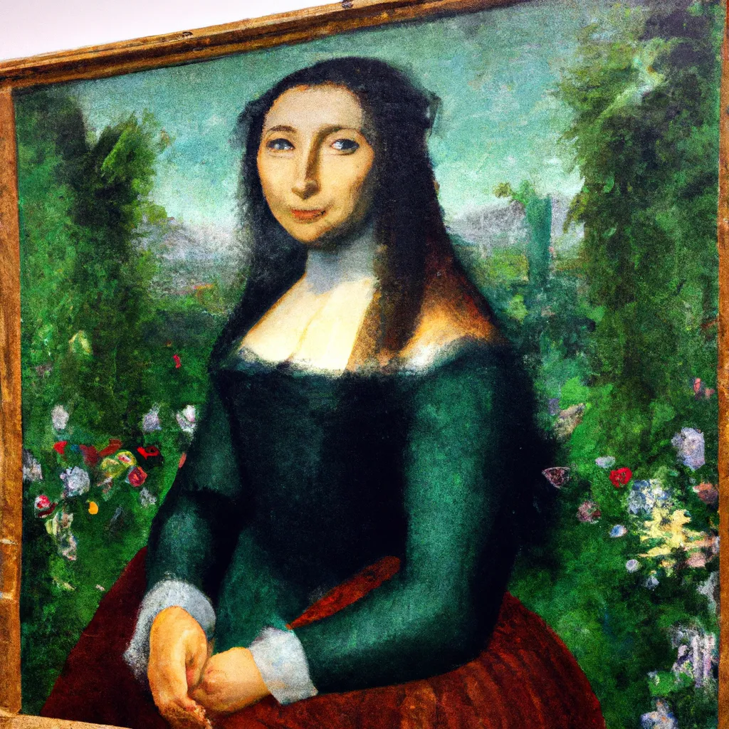 Prompt: Mona Lisa, by Claude Monet
