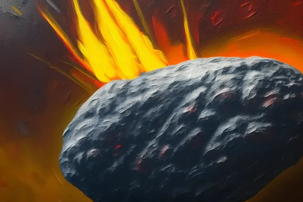 Prompt: a painting of a asteroid in space burning up in the atmosphere of a foreign planet, inspired by Max Liebermann, oil on canvas, dynamic perspective and angle, featured on artstation, graham ingels, connectedness, sold at an auction, thin strokes, inspired by Gustaf Tenggren, fantasy art, detail shot, impressionist oil painting, masterpiece contrite conundrum, map patreon, fantasy comics, crayons, seurat, very grainy, warping shapes, swirl paint strokes, oil on canvas, pointillism, a detailed painting, inspired by Georges Seurat, digital art, 7 0 mm. digital art, in oil, in the style of hans thoma, atmospheric, blur, old