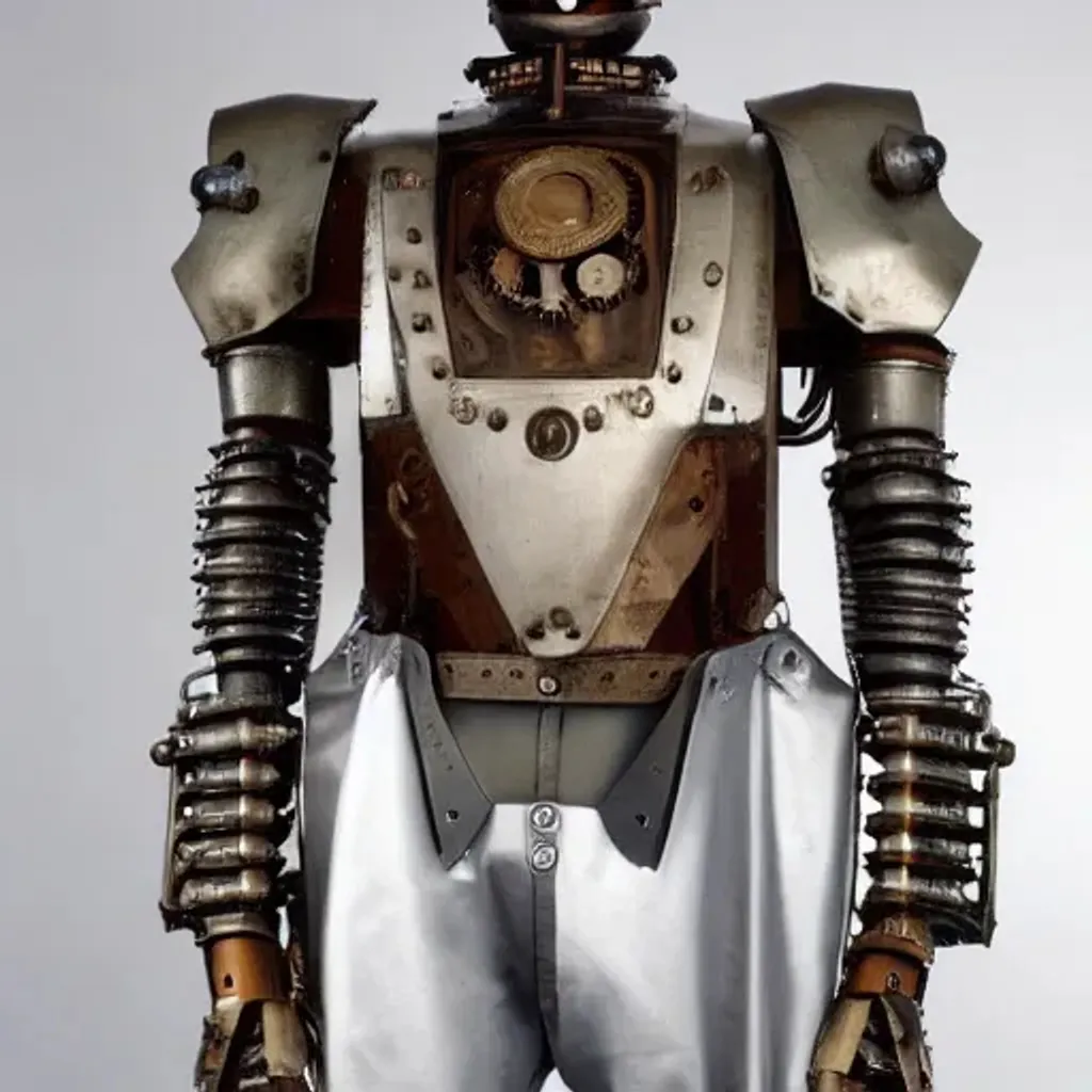 Steampunk Man German Full Body Loaded with Steampunk Accessories · Creative  Fabrica