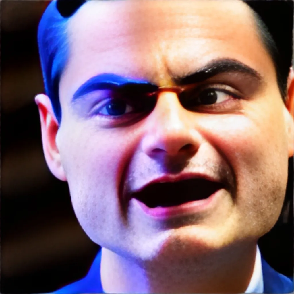 Prompt: Ben Shapiro finds out his yamaka is a liberal