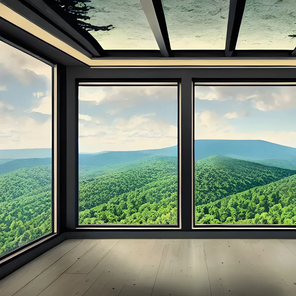 Prompt: mountain sideling maryland, Visual Novel, Glamor Shot, Lens Distortion, 8K, Ray Tracing Reflections, Erode, insanely detailed and intricate, hypermaximalist, elegant, ornate, hyper realistic, super detailed
