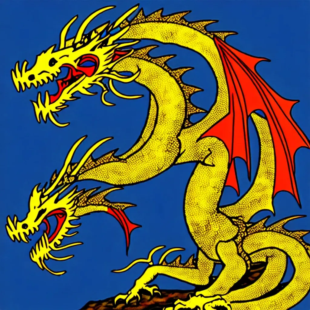 Prompt: medieval Dragon