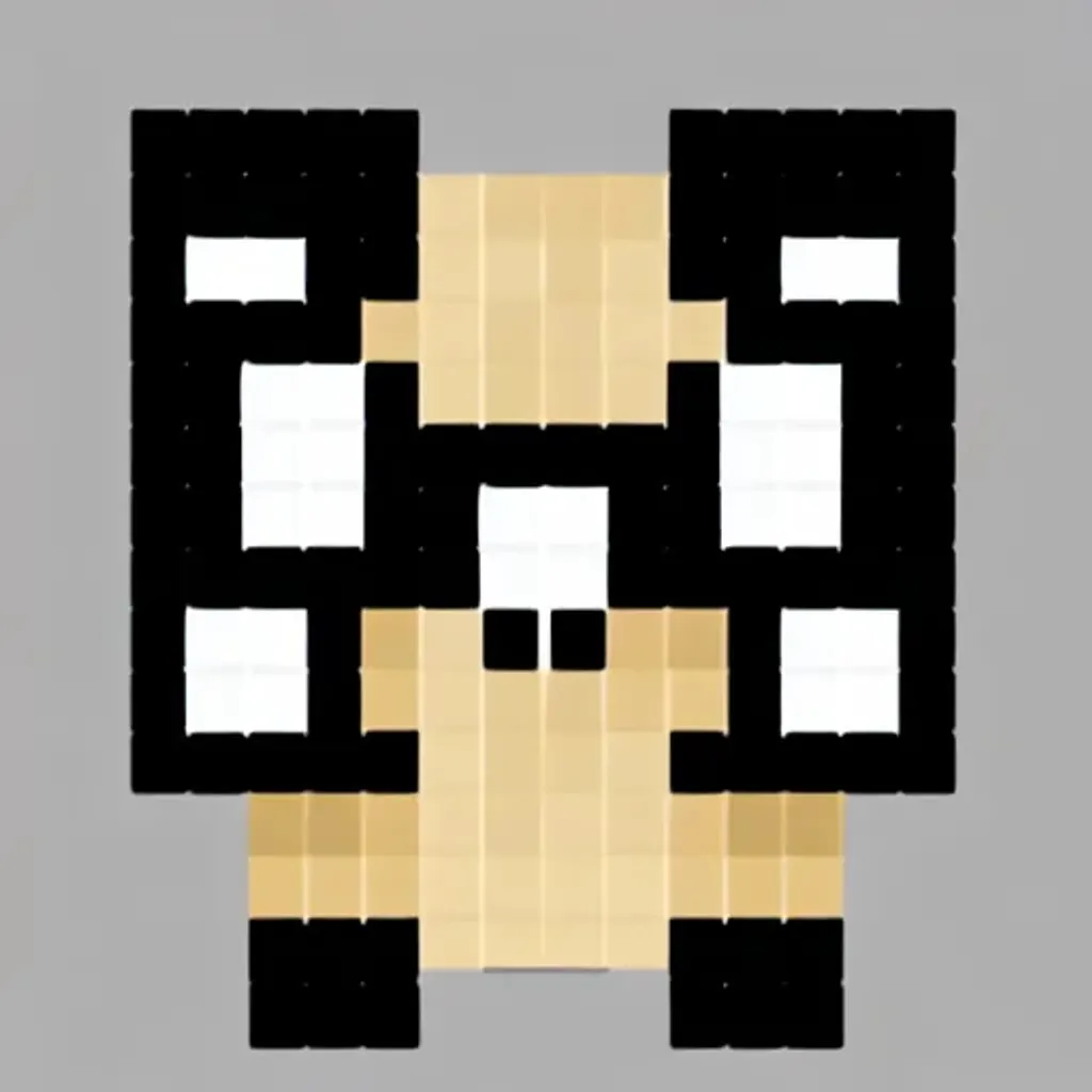 Assassin Pixel Art Skull Bones' Teddy Bear