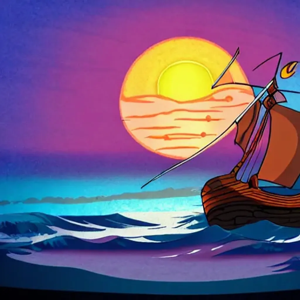 sunset-viking-ship-in-ocean-in-style-of-ghibli-stuido-openart