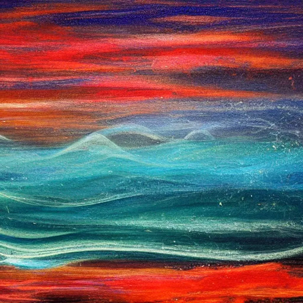 Abstract art of the sea openart