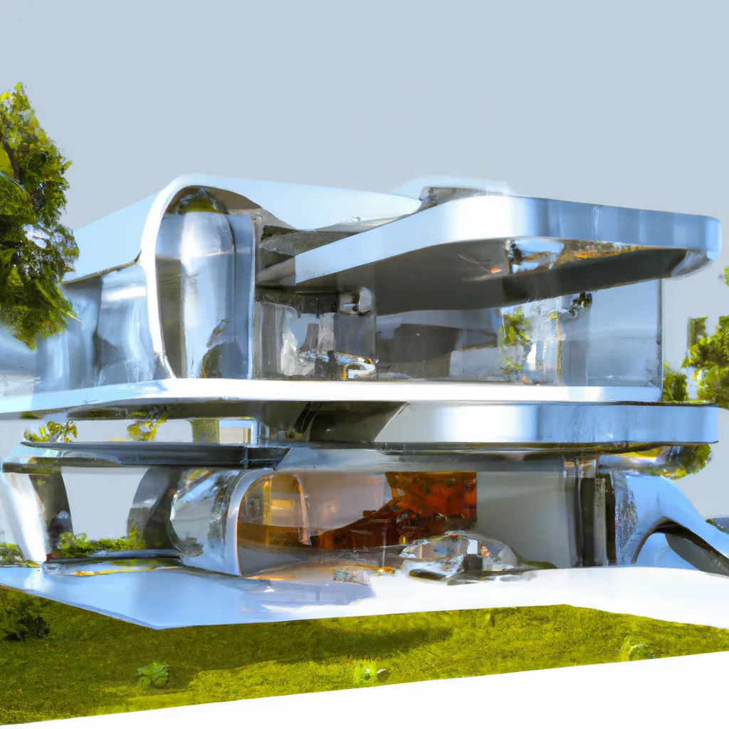 Prompt: future architecture, alien stainless steel house architecture, house ground floor with living room, one bedroom, one bathroom, back garden design with semi-desert plants, the first floor is supported by stainless steel beams under is a multipurpose garage. first floor with two bedrooms with long ballet studio, bathroom, balcons with semi-desert garden plants, infinite renderizing, ultra reallistic UV shiny windows, slim front, long house, ultra detailed shadows, ultra detailed, ultra detailed shaders, ultra detailed raytracing, ultra definition, ambience generator, ultra detailed clouds, ultra detailed weather, atmosferic place, ultra detailed surfaces, ultra detailed materials, infinite interior detailed, expensive post production, unreal engine, octane render, this is the future home, never seen before. NO POOL.