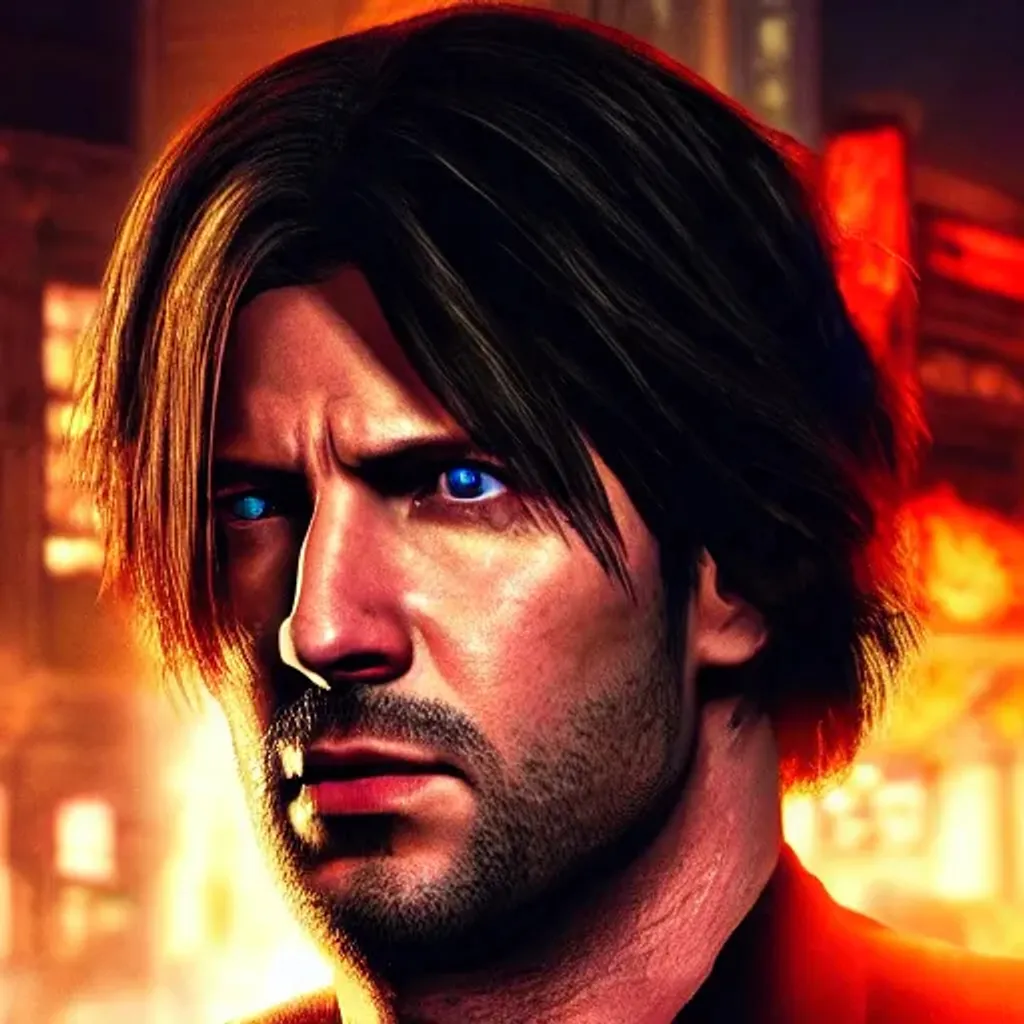 Prompt: Matt Addison aka Matthew G. Taylor
Actor, action scene resident evil 2,  illustration, https://cdn.openart.ai/uploads/upscaled/abstract-art-neon_j3huwl8M_upscaled.jpg, https://cdn.openart.ai/uploads/image_random_m8n0G2pD_1671769589492_512.webp, artstation, by greg rutkowski, Jason Edmiston, cyberpunk, random shot angle, random background 