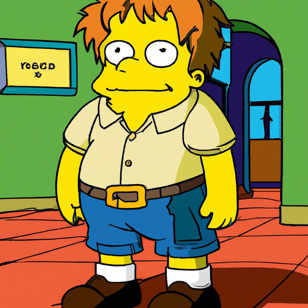 Samwise Gamgee in the simpsons | OpenArt