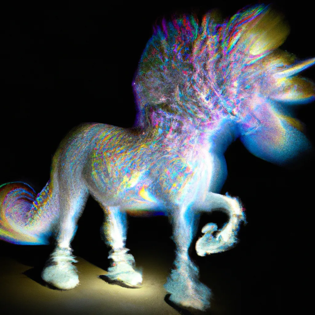 Prompt: Curvaceous Light beings | a cute furry unicorn as light bending cute angel covered in halogenic streaks of light in the style of Hieronymous Bosch, Bruce Pennington, Dali, Munch, Escher, Klarwein, Yamamoto, Hattori, Leyendecker, Mullins, Magritte, Giger| bioluminescent opalescent iridescent mermaid  | dark background | ultra sharp focus | 3d octane render artstation trending 8k unreal engine | Avatar movie| Disney Pixar Dreamworks 