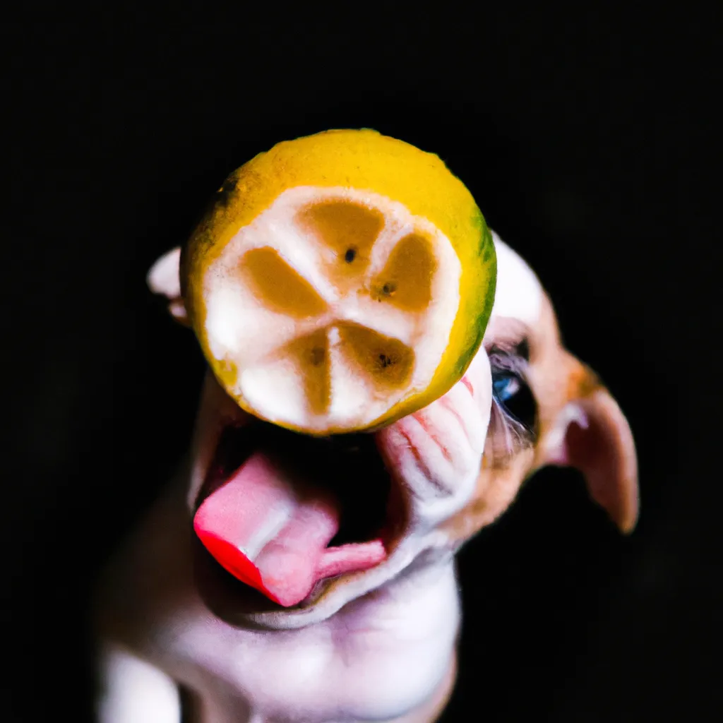 Prompt: A cute puppy  is playing with  a Lemon, kawaii, delicious, extremely intricate, decorative, ornate, hyperdetailed, hypermaximalist, award-winning food photography