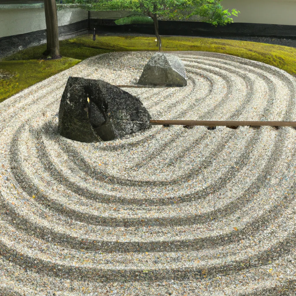 Zen Garden, by Maruyama Ōkyo | OpenArt