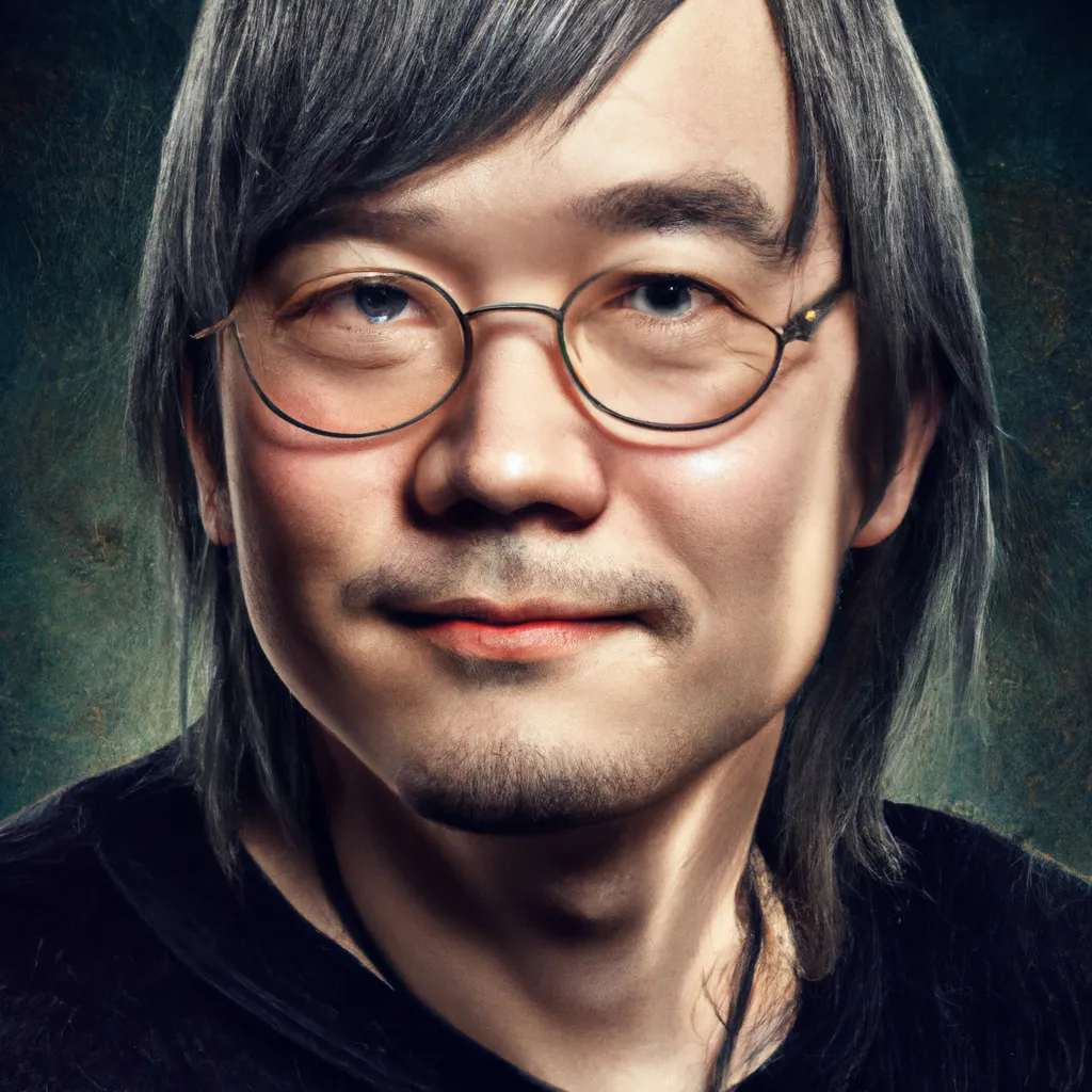 Prompt: Portrait of Satoshi Nakamoto - diffuse lighting, fantasy, intricate, elegant, highly detailed, lifelike, photorealistic, digital painting, artstation, illustration, concept art, smooth, sharp focus, art by artgerm, Lurid. Use soft color palette. super realistic, super detail, luscious, elegant, gorgeous, Unreal Engine, octane render, 8K, VRAY super realistic 3D