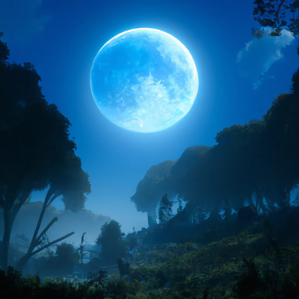 Prompt: orb of a forest with a view of the moon by ivan aivazovsky and dan mumford, very detailed, high quality, octane render, depth of field, global illumination, trending on artstation, by james gurn