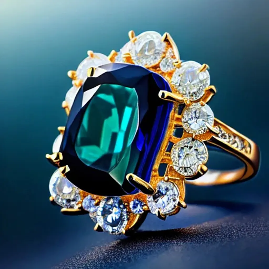 Prompt: Jewel. Glowing gems ring. Obsidian Xylobium style. Digital Art, perfect composition, beautiful detailed intricate insanely detailed octane render trending on artstation, 8 k artistic photography, photorealistic concept art, soft natural volumetric cinematic perfect light, chiaroscuro, masterpiece, oil on canvas, Tom Blackwell, Gerhard Richter, Thomas Kinkade