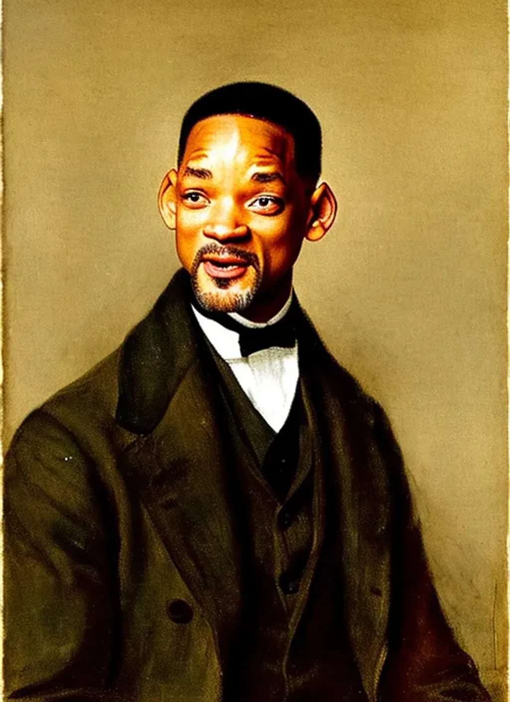 Portrait of Will Smith by Adolf Hirémy-Hirschl | OpenArt