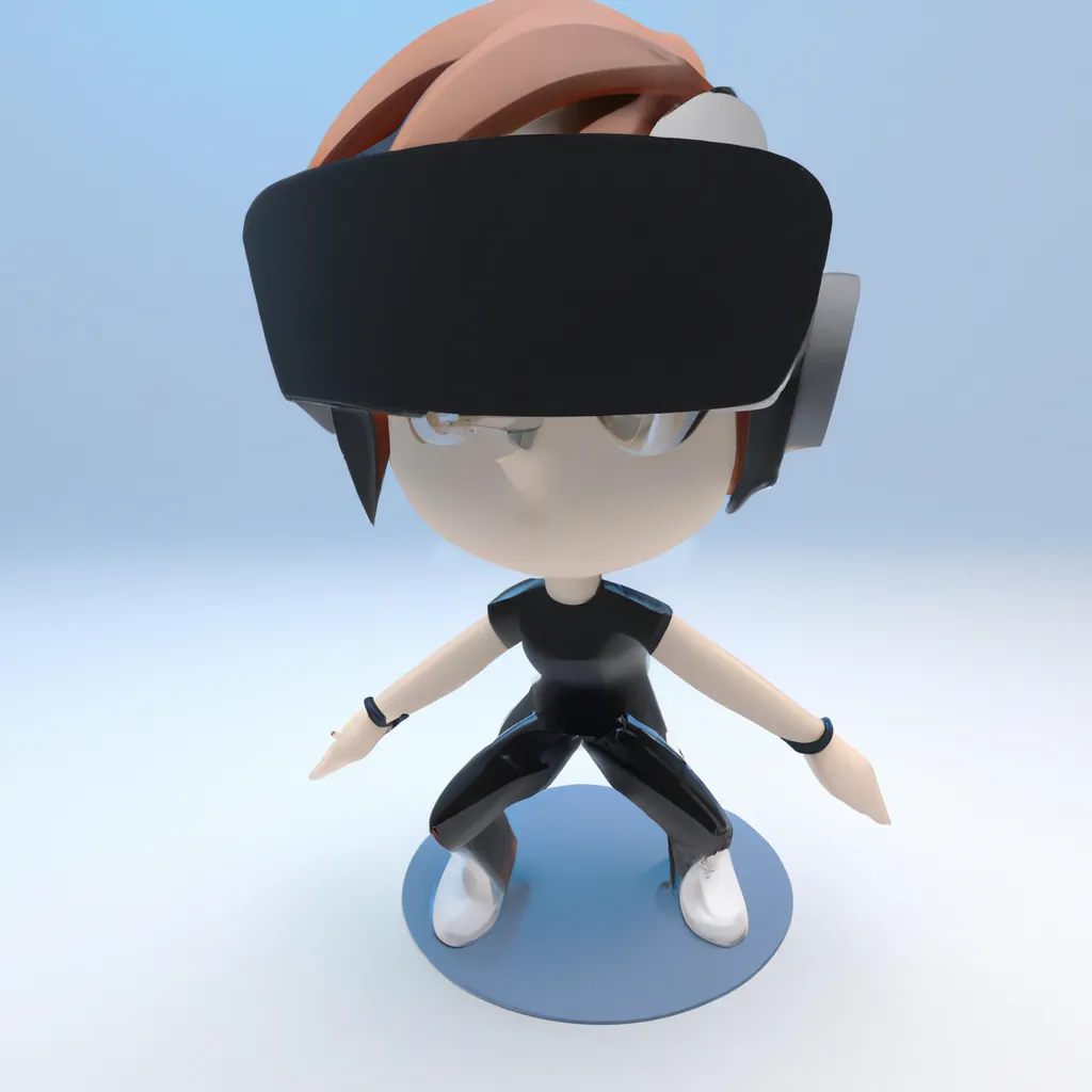 Prompt: a new character added in VRchat