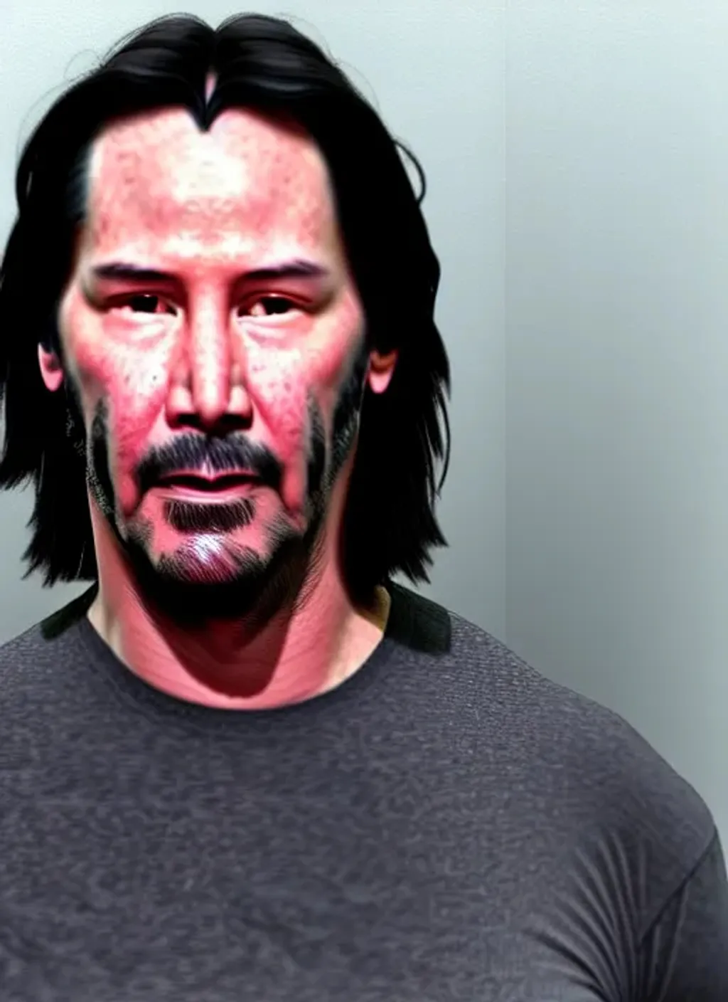 Keanu Reeves Criminal Mugshot Openart