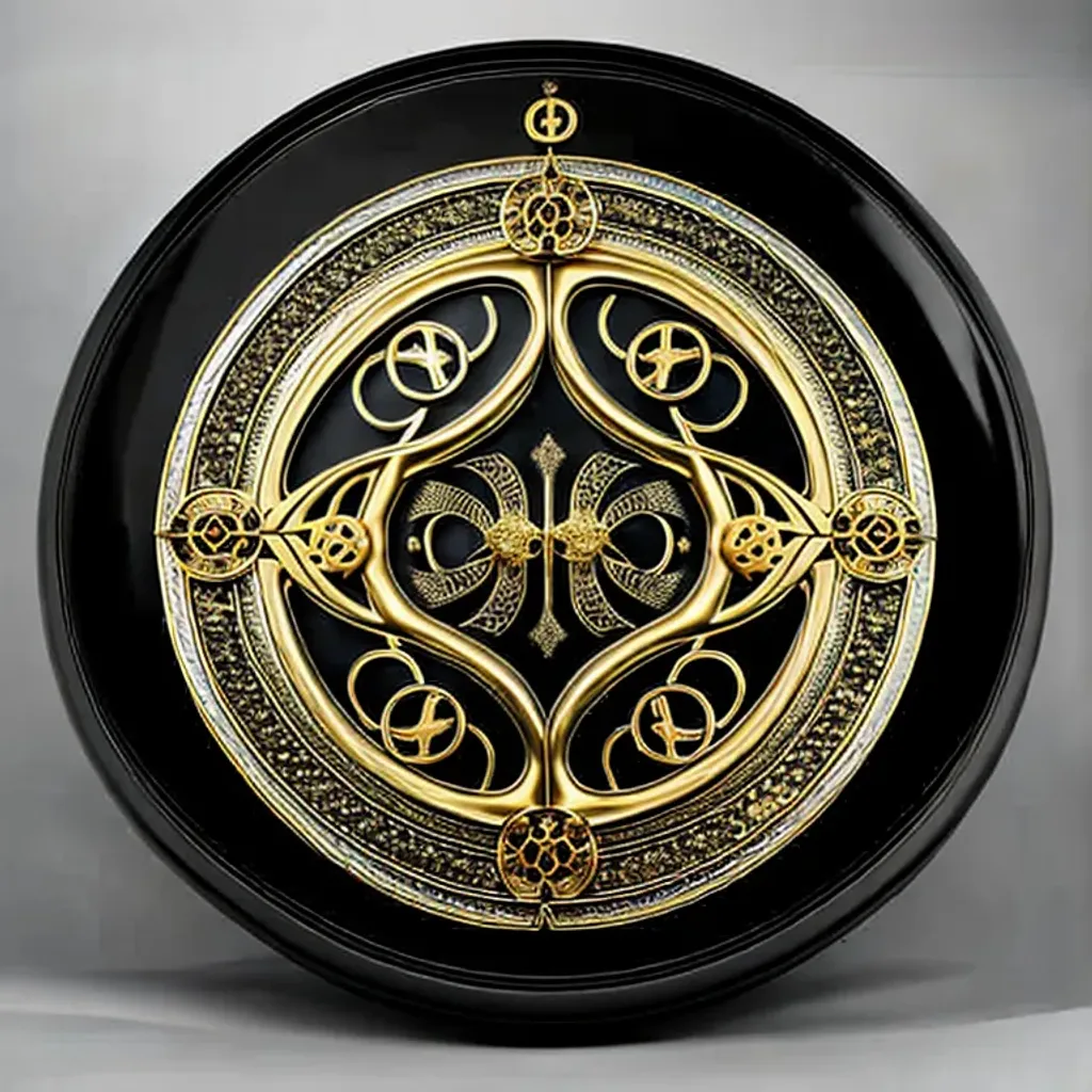 Prompt: black and gold cancer zodiac, (((symmetrical))), 16k, HDR, RTX, insanely detailed and intricate, hypermaximalist, elegant, ornate, hyper realistic, super detailed, intricately ultra realistic, detailed face, medieval, cyberpunk, cyborg, to scale, hyper realistic, cinematic lighting, digital art, concept art, (((midjourney v4 style))), (((Artstation))), engraved, luxury art, silver, leather, carbon, metal, maximum texture, sharp focus, gigapixel, skin pores, hard focus, 3D, raytraced, rendered