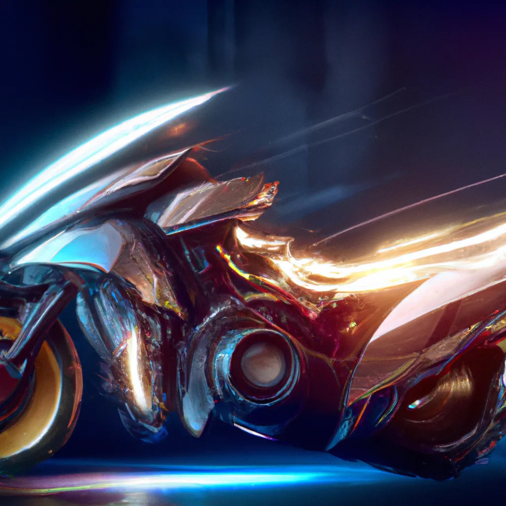 Prompt: sci fi fantasy concept art of lightning motorcycle, weapon concept art, electricity flowing through futuristic motorcycle, cinematic lighting, 4k hd artwork, featured on artstation
