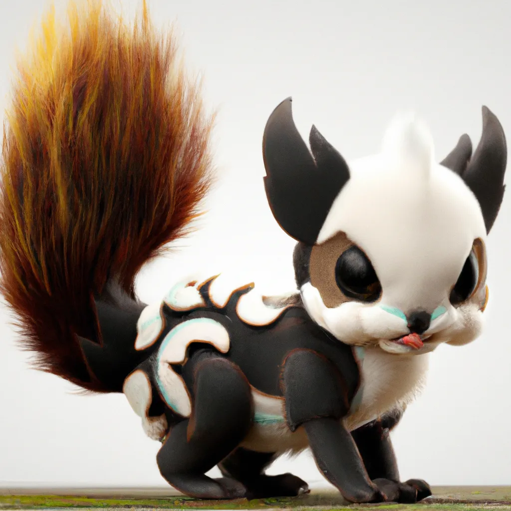 Prompt: fire/ghost type spotted skunk, skunk pokemon, cute pokemon, new pokemon, fakemon, ken sugimori, like eevee, pokemon concept, concept art, trending online, cute ghost, mascot pokemon, starter pokemon, digital Art, perfect composition, beautiful detailed intricate insanely detailed octane render trending on artstation, 8 k artistic photography, photorealistic concept art, soft natural volumetric cinematic perfect light, chiaroscuro, award - winning photograph, masterpiece, oil on canvas, raphael, caravaggio, greg rutkowski, beeple, beksinski, giger