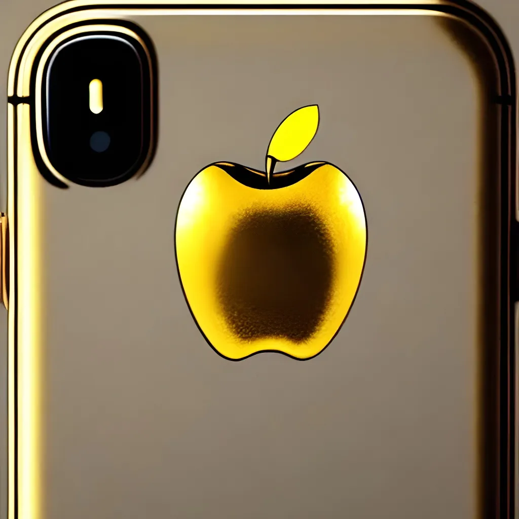 Prompt: A apple made out of gold sitting on a Roman pedestal iphone, by Michelangelo, digital art, 4k highly-detailed, romanticism, aesthetic, golden ratio, artstation, cgsociety, masterpiece